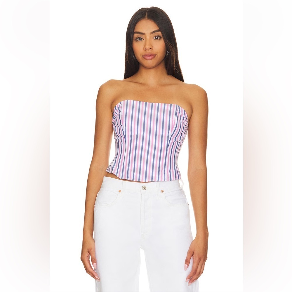 Favorite daughter Lanai corset crop top